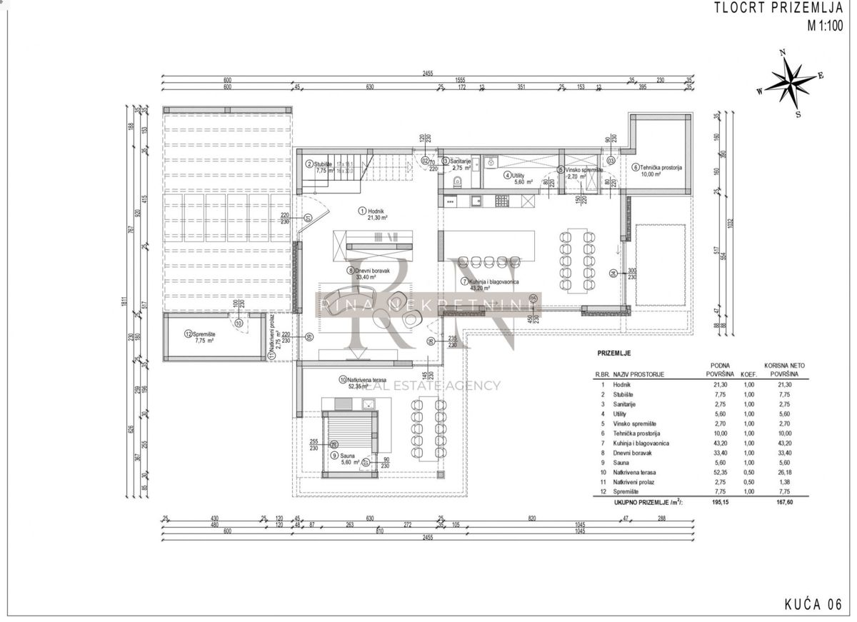 ISTRIA - KAŠTELIR / LABINCI - VILLA IDILLICA CON VISTA SUL MARE - NUOVO