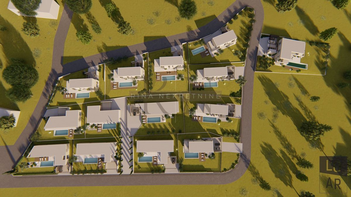 ISTRIA - KAŠTELIR / LABINCI - VILLA IDILLICA CON VISTA SUL MARE - NUOVO