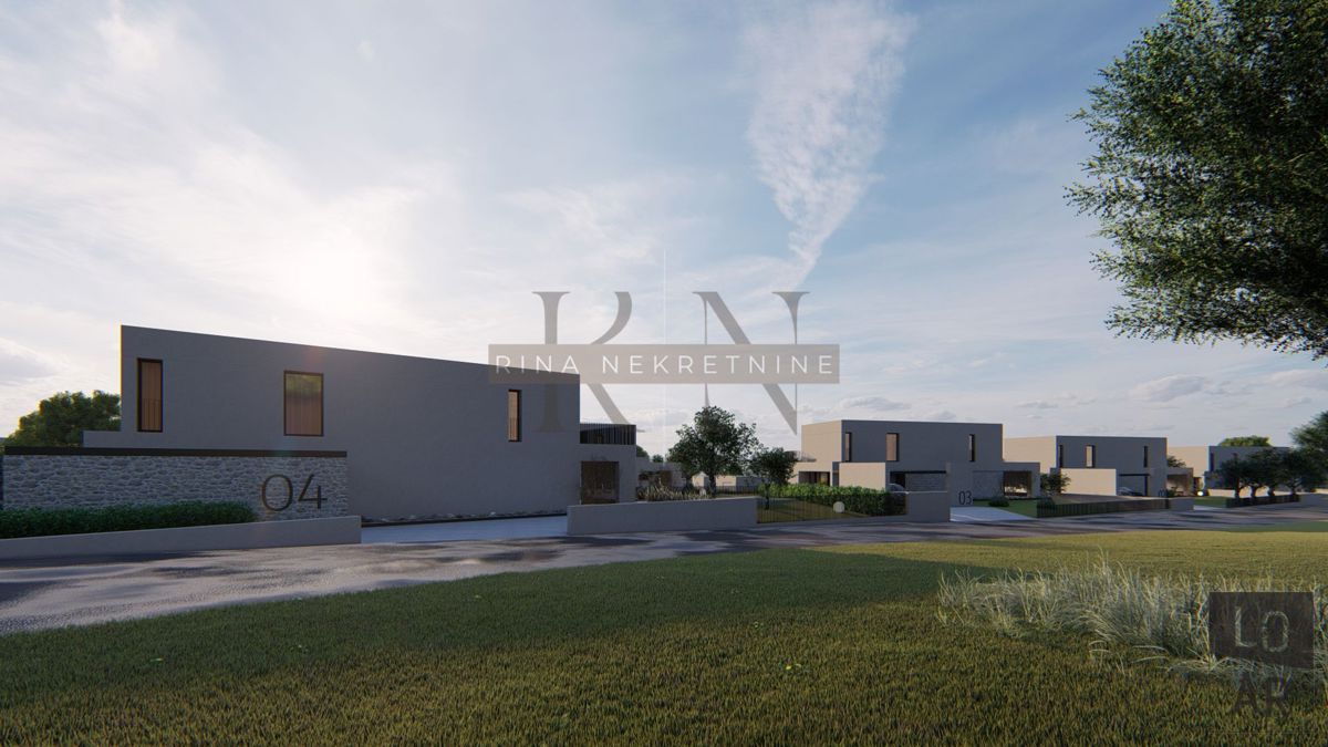 ISTRIA - KAŠTELIR / LABINCI - VILLA IDILLICA CON VISTA SUL MARE - NUOVO