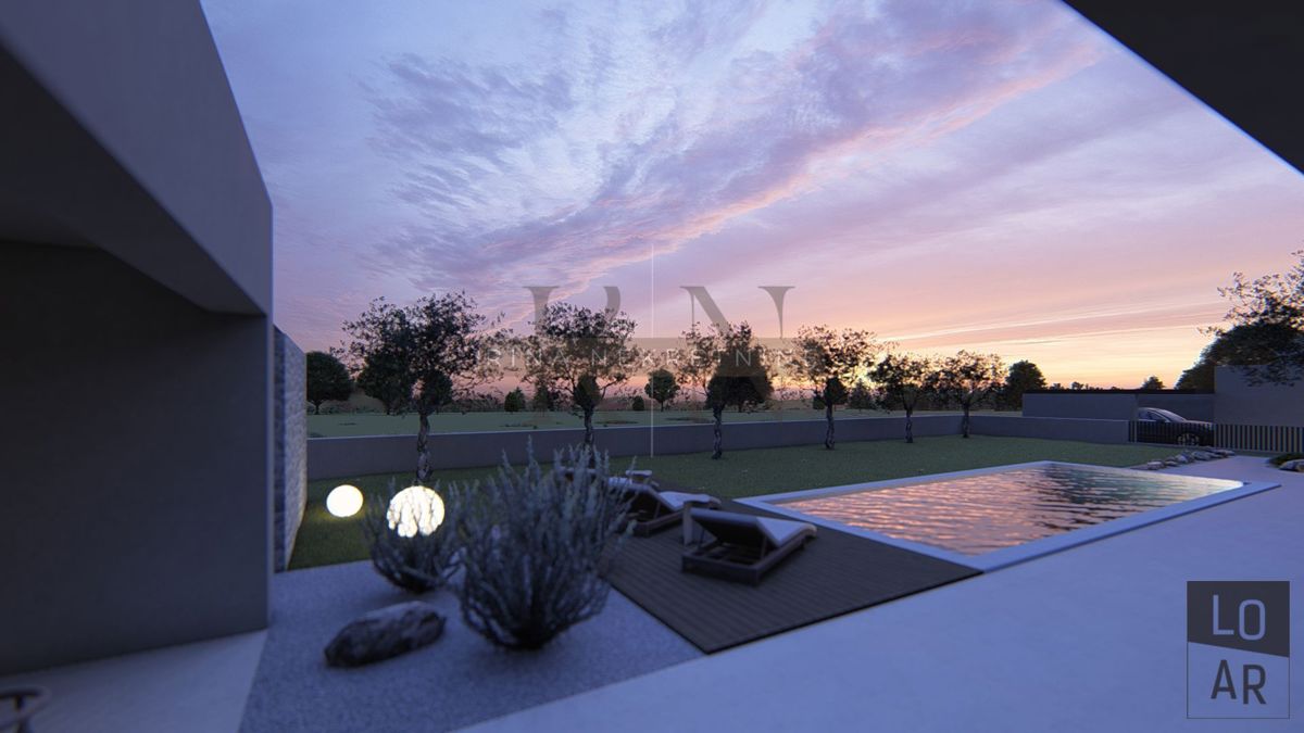 ISTRIA - KAŠTELIR / LABINCI - VILLA IDILLICA CON VISTA SUL MARE - NUOVO