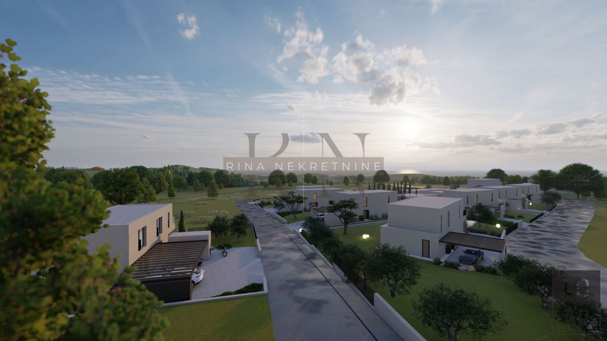 ISTRIA - KAŠTELIR / LABINCI - VILLA IDILLICA CON VISTA SUL MARE - NUOVO