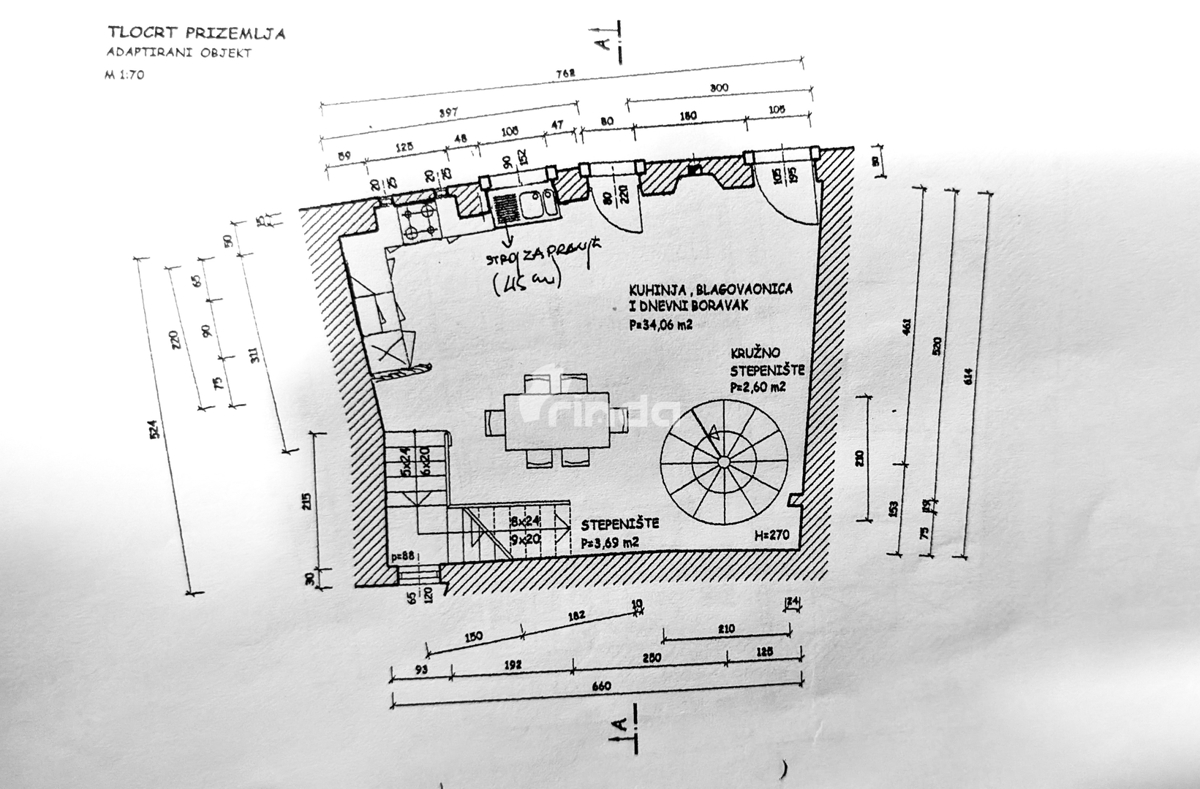 Casa con cortile - Rovigno - Città Vecchia - Centro - 154m2