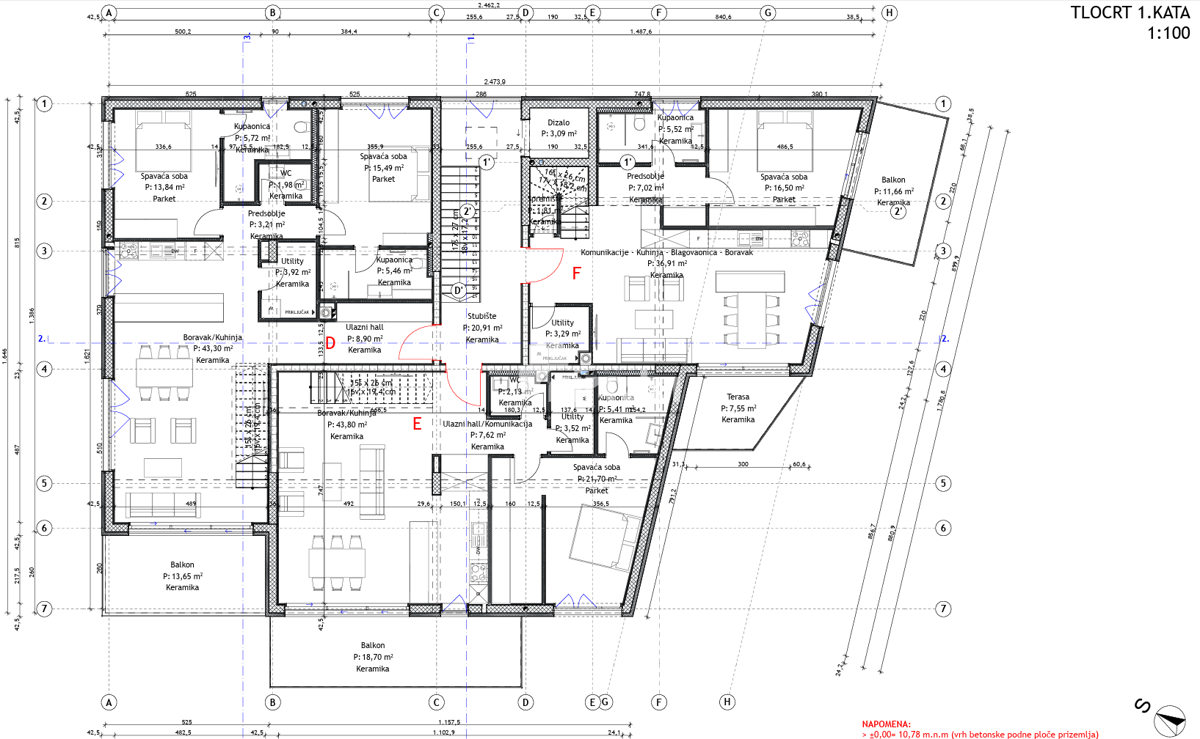 Spazioso appartamento di lusso - Rovigno - 176,29 m2