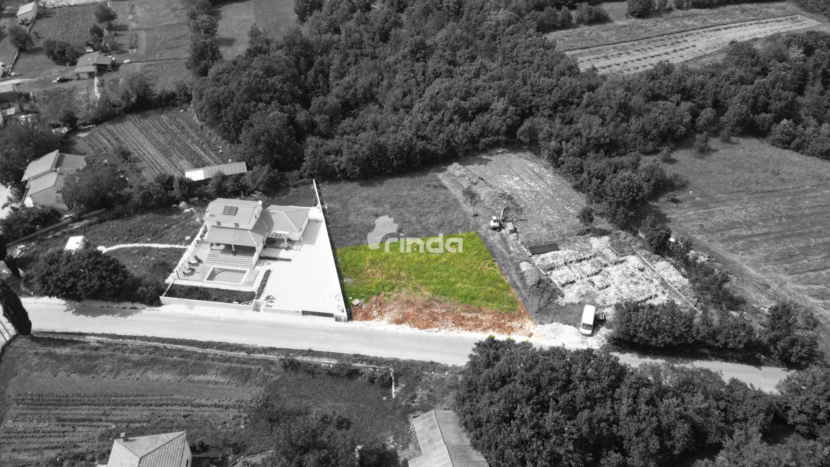 Terreno edificabile con permesso di costruzione - Zminj - 1000m2