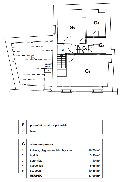 Appartamento con una camera da letto - Rovinj - 37m2
