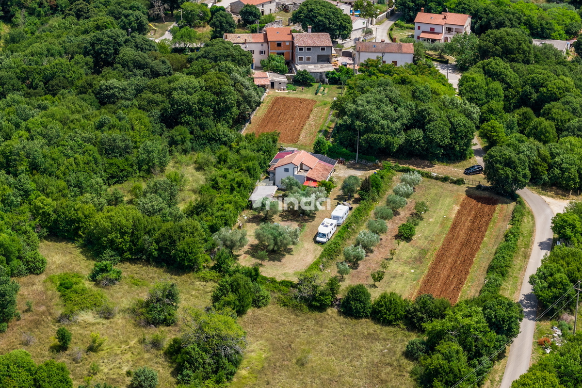 Casa in pietra istriana con uliveto - Mrgani - Canale di Limski - 165m2 + (1.350m2)