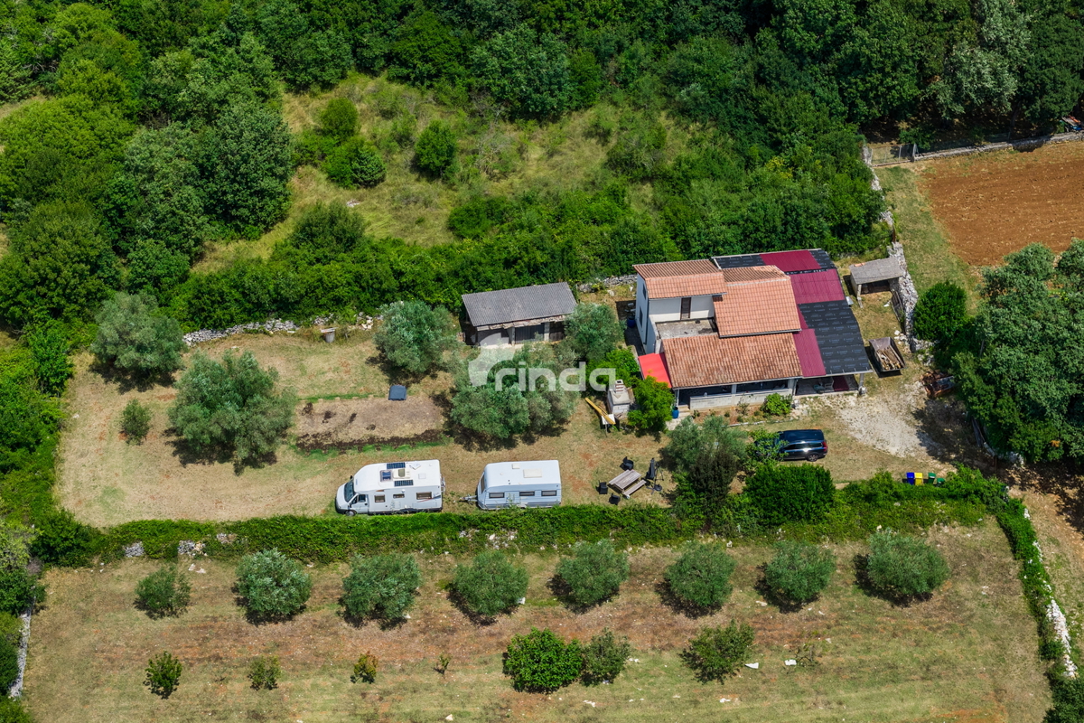 Casa in pietra istriana con uliveto - Mrgani - Canale di Limski - 165m2 + (1.350m2)