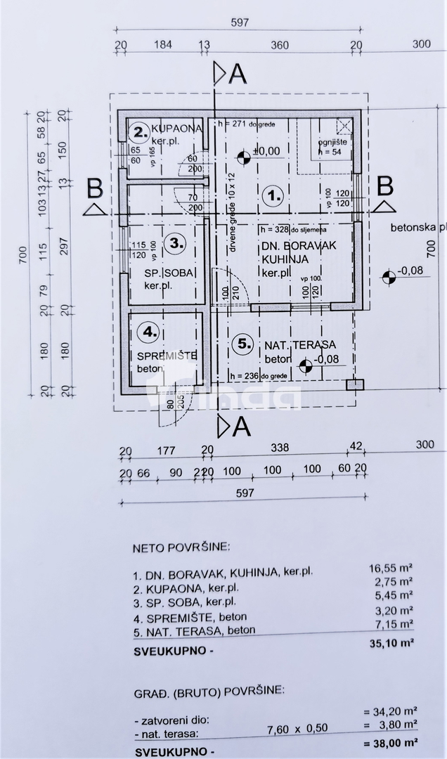 Terreno con casa legalizzata - 30.000m2 + (37m2)