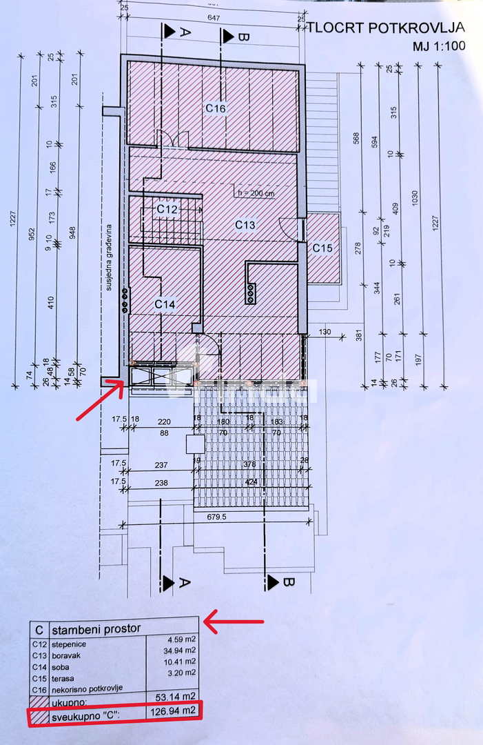 Appartamento su due livelli in zona tranquilla nella zona più ampia del centro di Rovigno - 127 m2