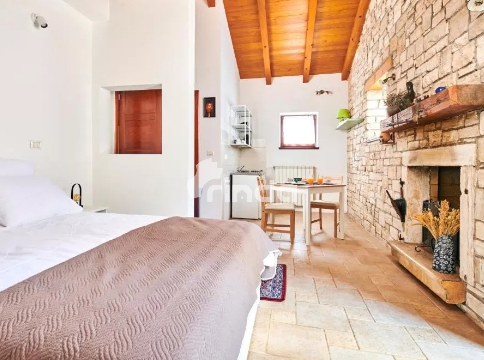 Istria – in the vicinity of Brtonigla - stone villa with pool