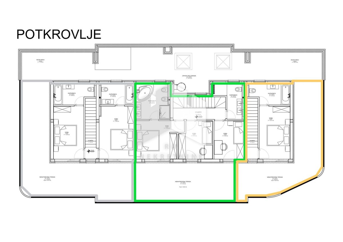 Appartamento Novi Vinodolski, 146,53m2