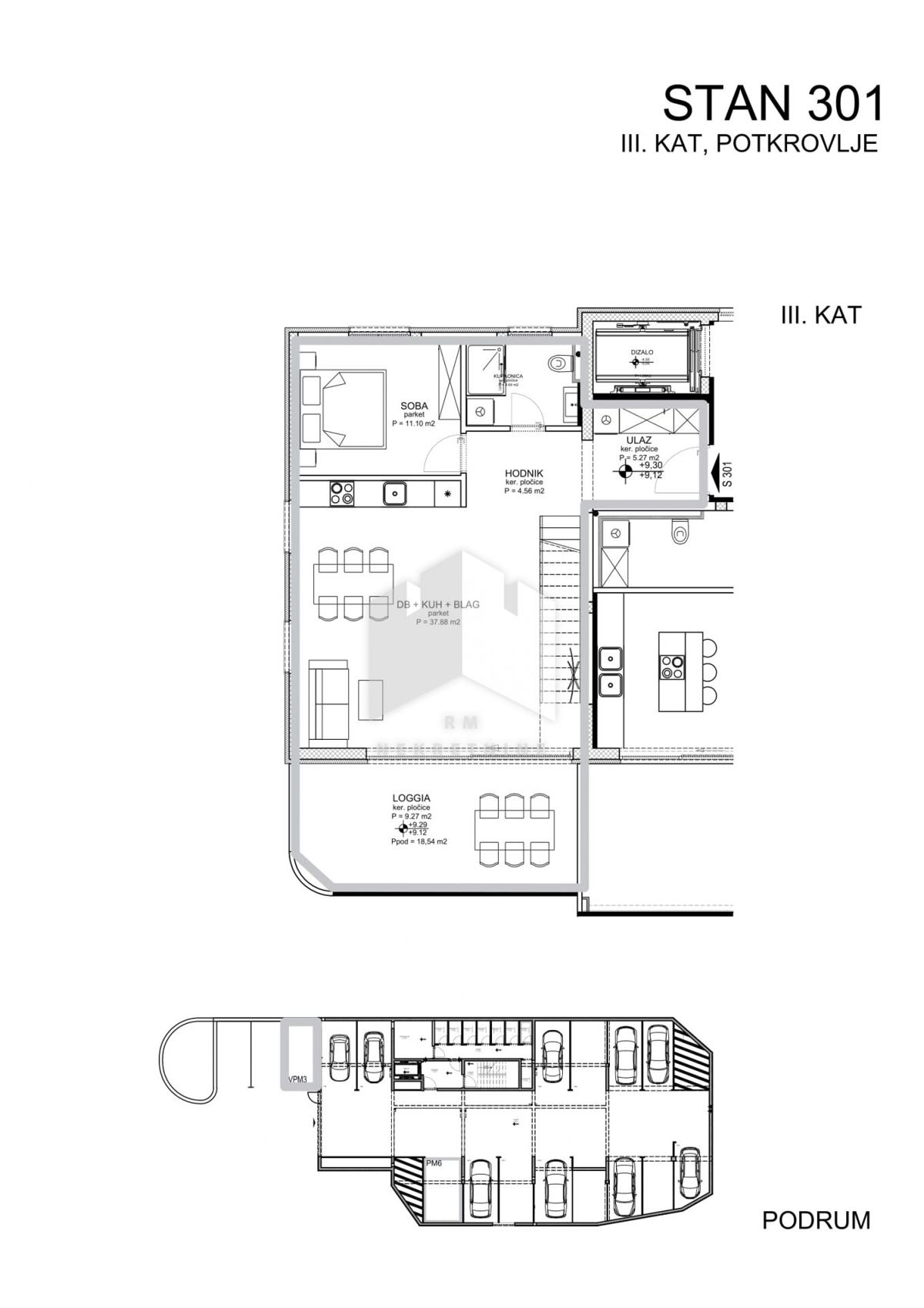 Appartamento Novi Vinodolski, 125,98m2