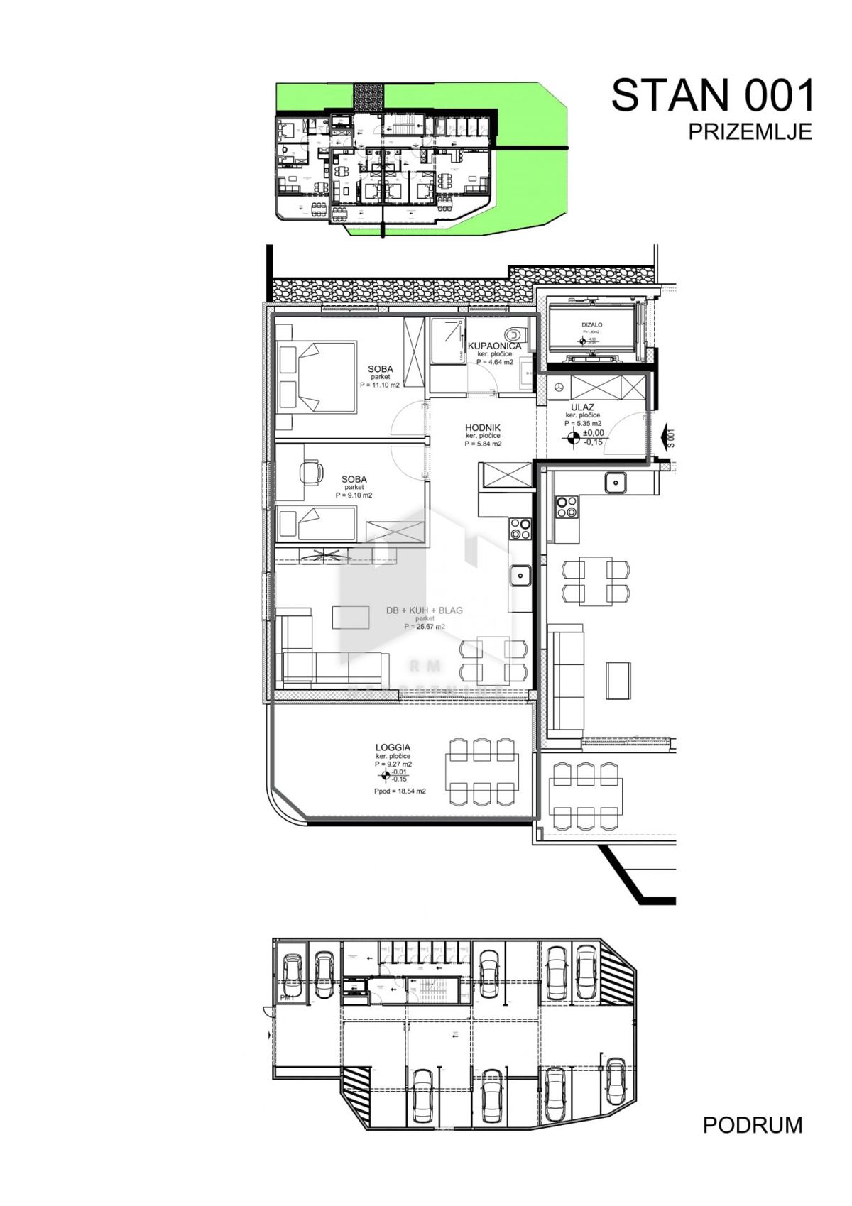 Appartamento Novi Vinodolski, 70,97m2