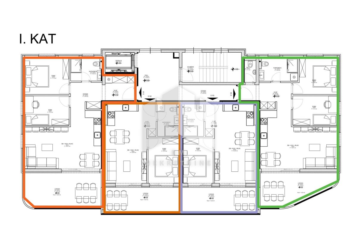 Appartamento Novi Vinodolski, 334.000m2