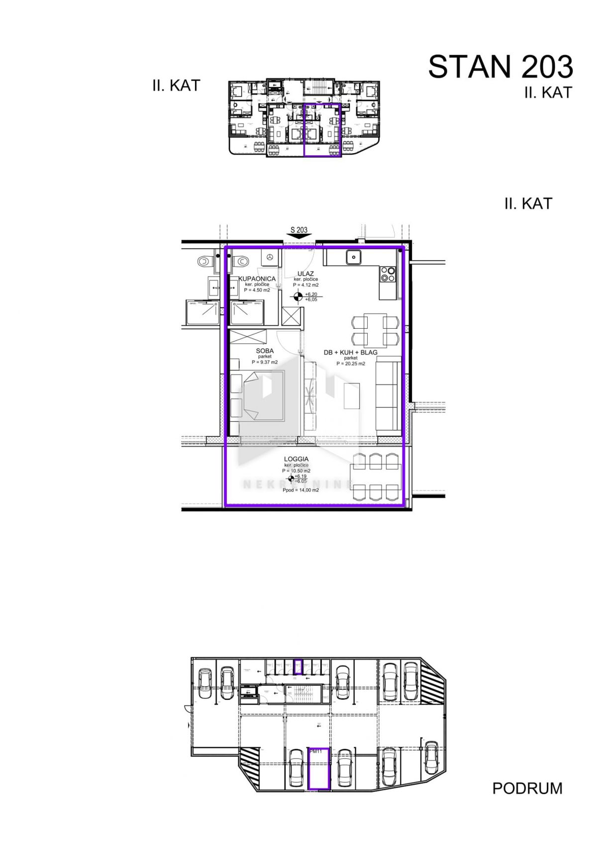 Appartamento Novi Vinodolski, 52,70m2