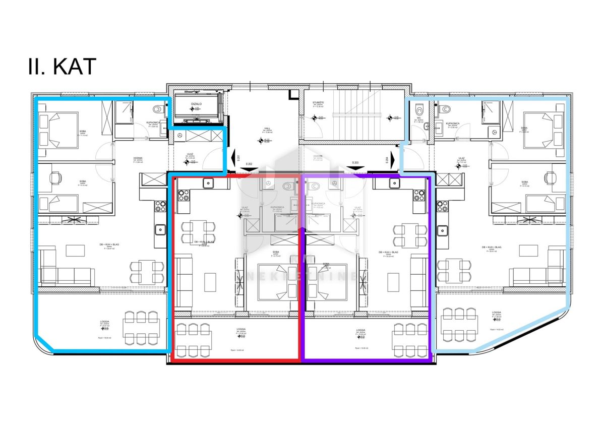 Appartamento Novi Vinodolski, 52,70m2
