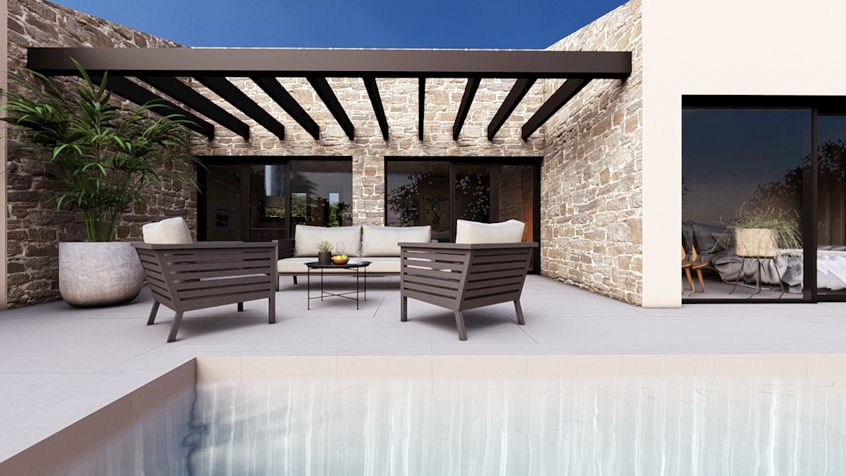 Parenzo, casa con piscina