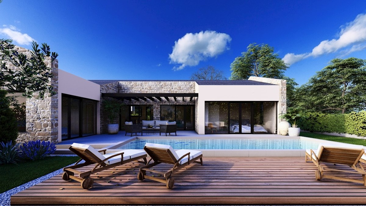 Parenzo, casa con piscina