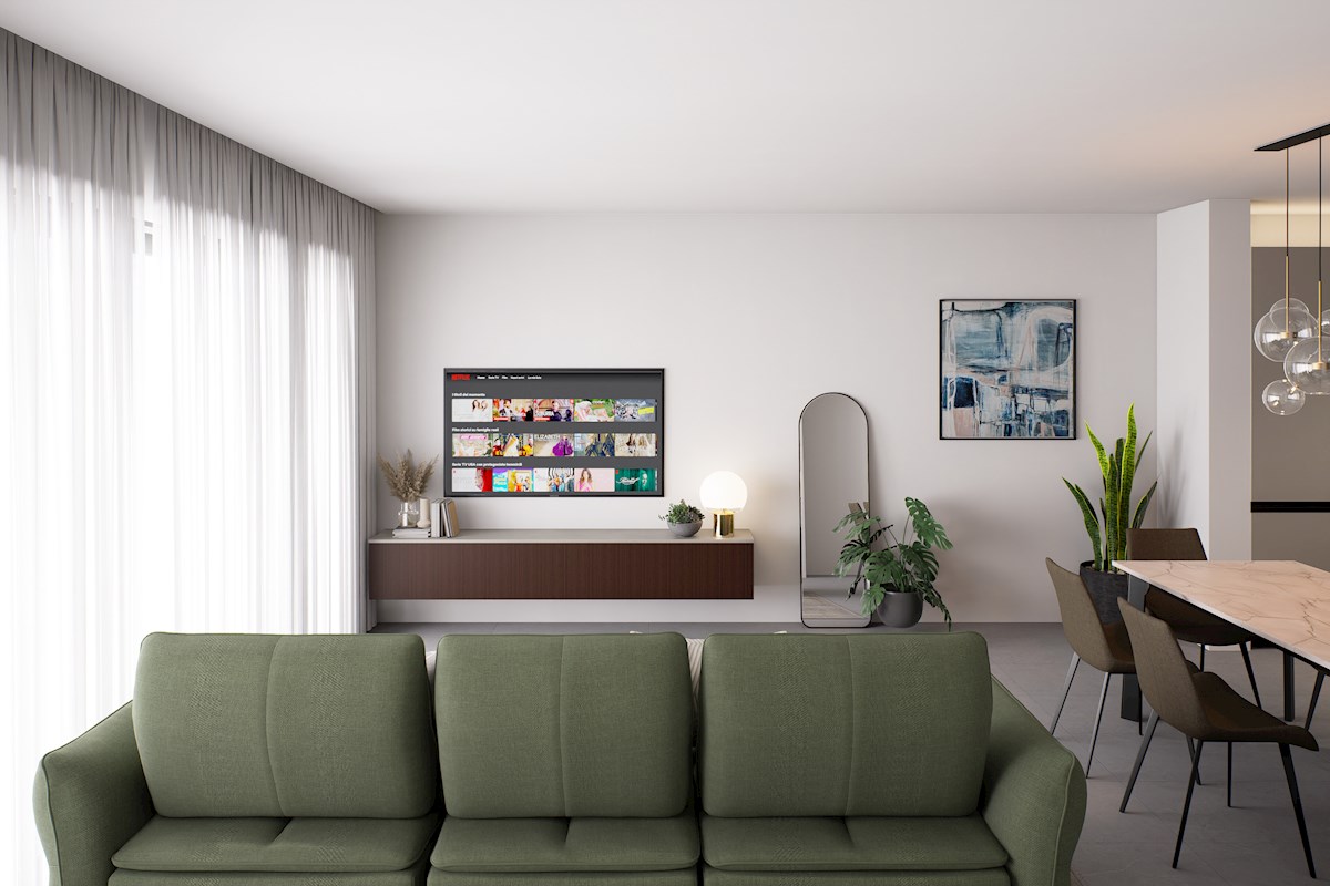 Cittanova, appartamento moderno con 2 camere da letto 