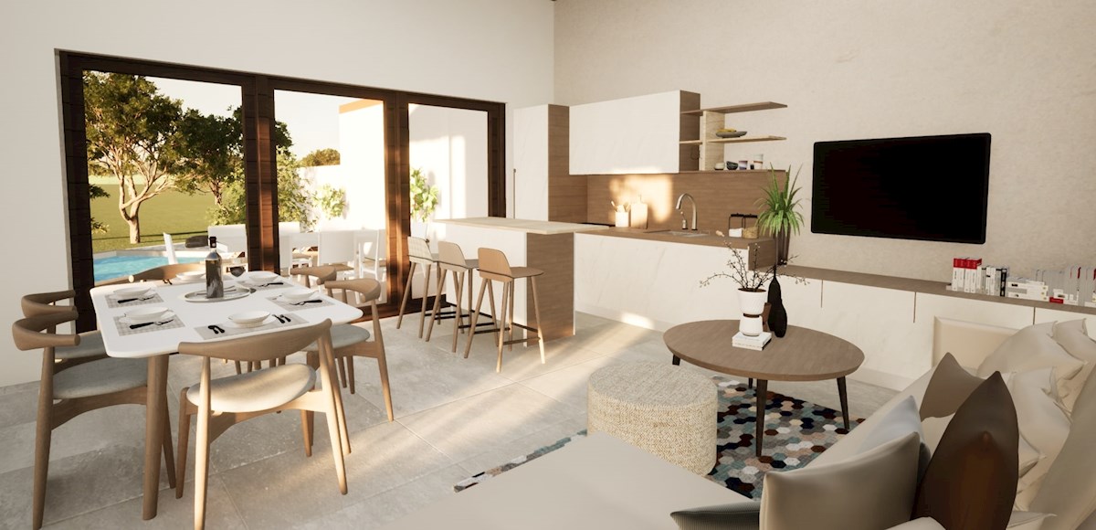 Istria, zona di Svetvinčenat, terreno edificabile con permesso di costruire