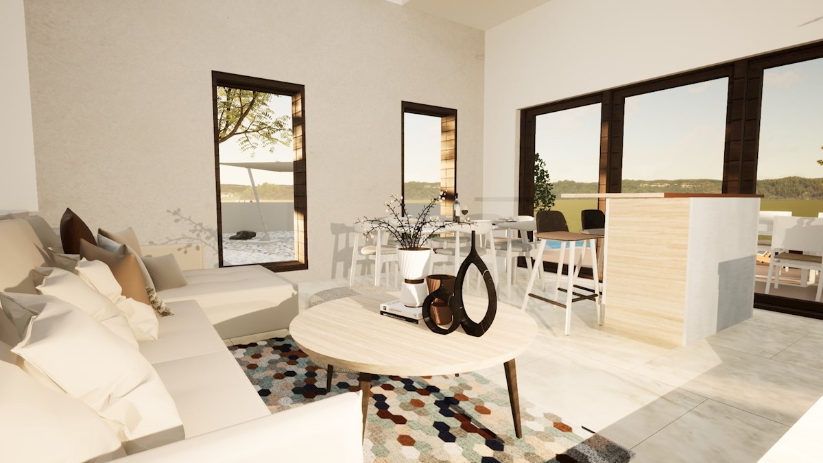 Istria, zona di Svetvinčenat, terreno edificabile con permesso di costruire