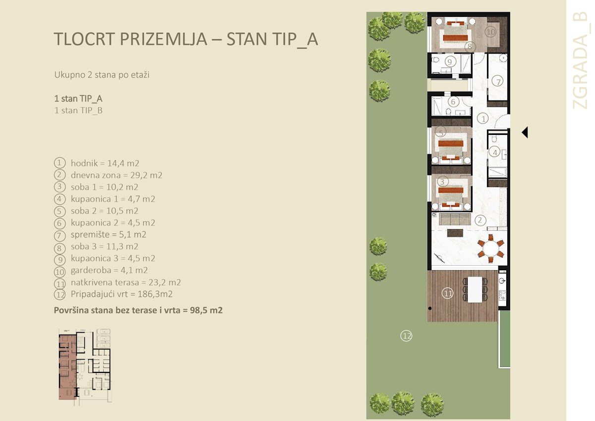 NOVIGRAD – Appartamento