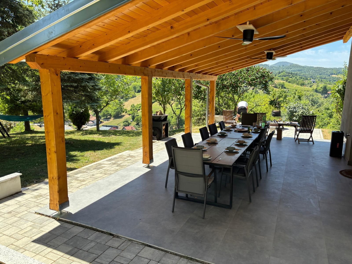 Casa con splendida vista vicino a Samobor