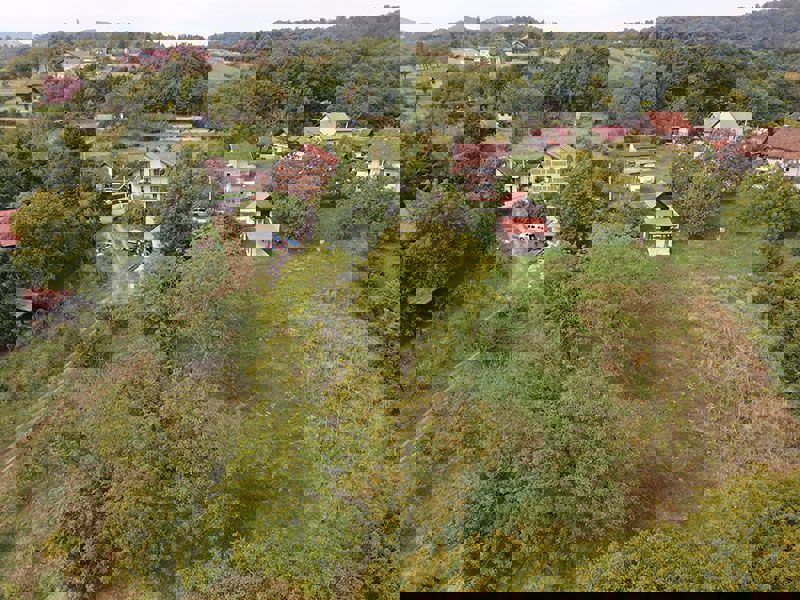 Terreno con splendida vista a Rakovica - Samobor