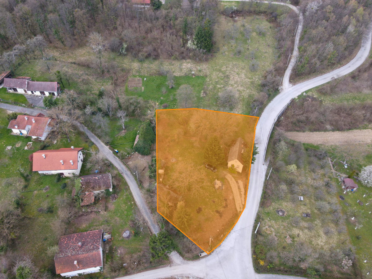 Cantiere alla periferia della città di Samobor