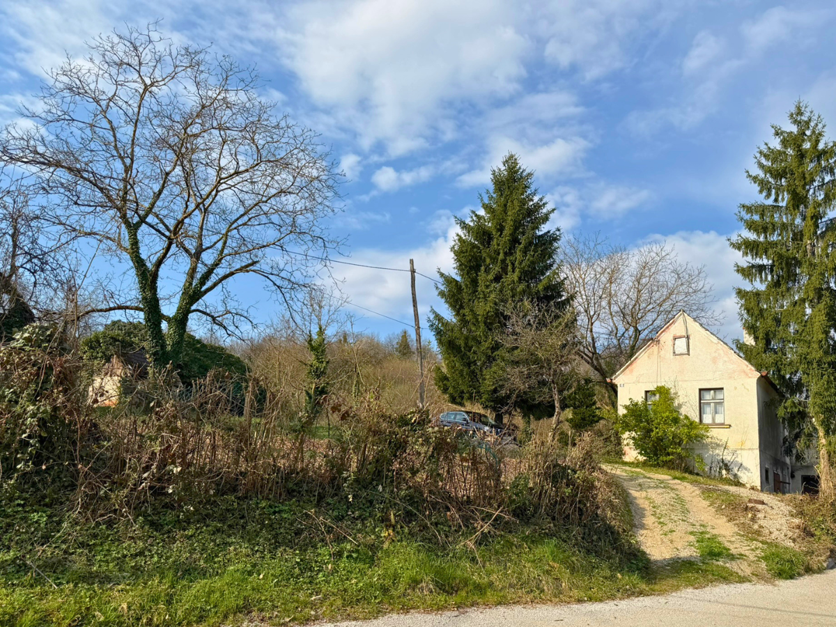 Cantiere alla periferia della città di Samobor
