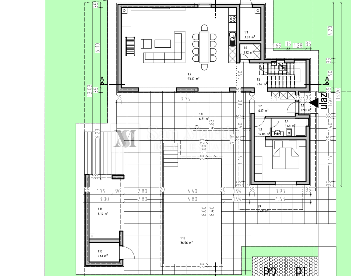 Parenzo, dintorni - Casa moderna nel centro della citta