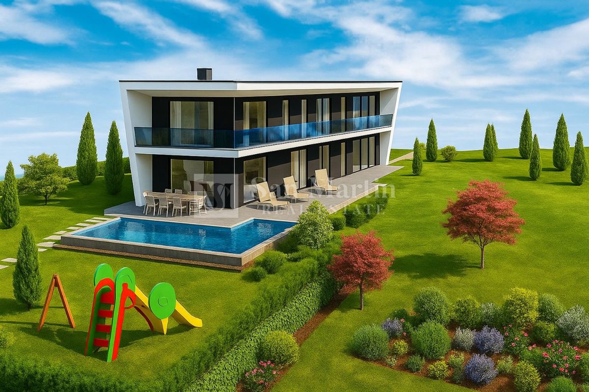 DINTORNI DI PARENZO - Lussuosa casa con piscina