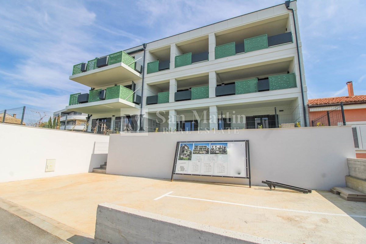 Cittanova - appartamento in una nuova costruzione con una bellissima vista, vicino al mare