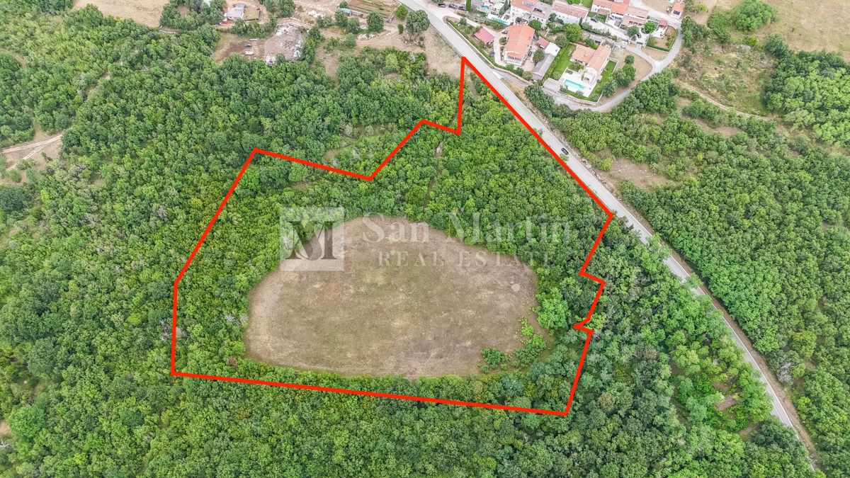 Parenzo, dintorni - Terreno agricolo 20.000 m2 vicino alla strada