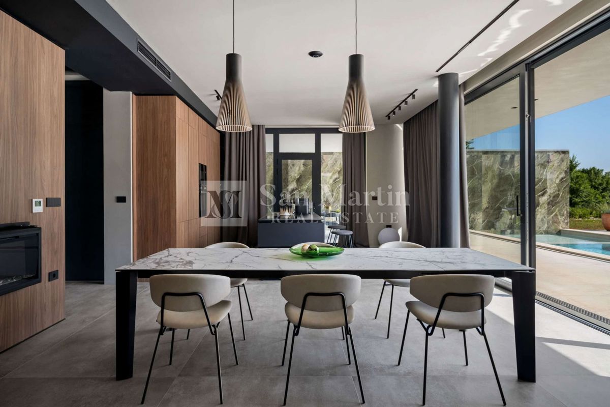 Istria, Grisignana – Moderna casa di design ai margini del paese