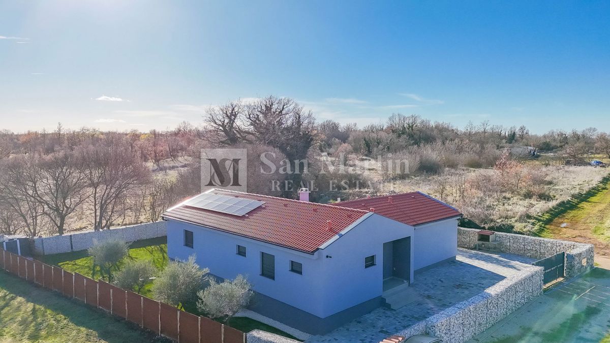 Istria, Barbana - bella casa a un piano con piscina riscaldata e sauna