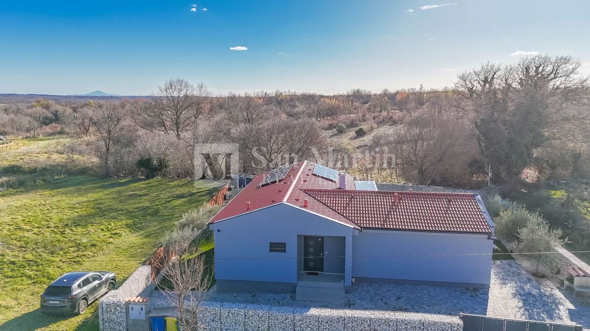 Istria, Barbana - bella casa a un piano con piscina riscaldata e sauna