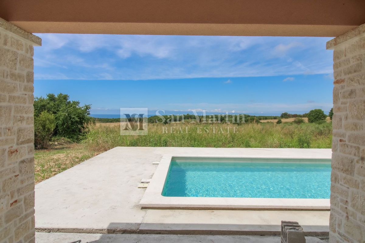 Istria, Parenzo - casa indipendente con splendida vista mare