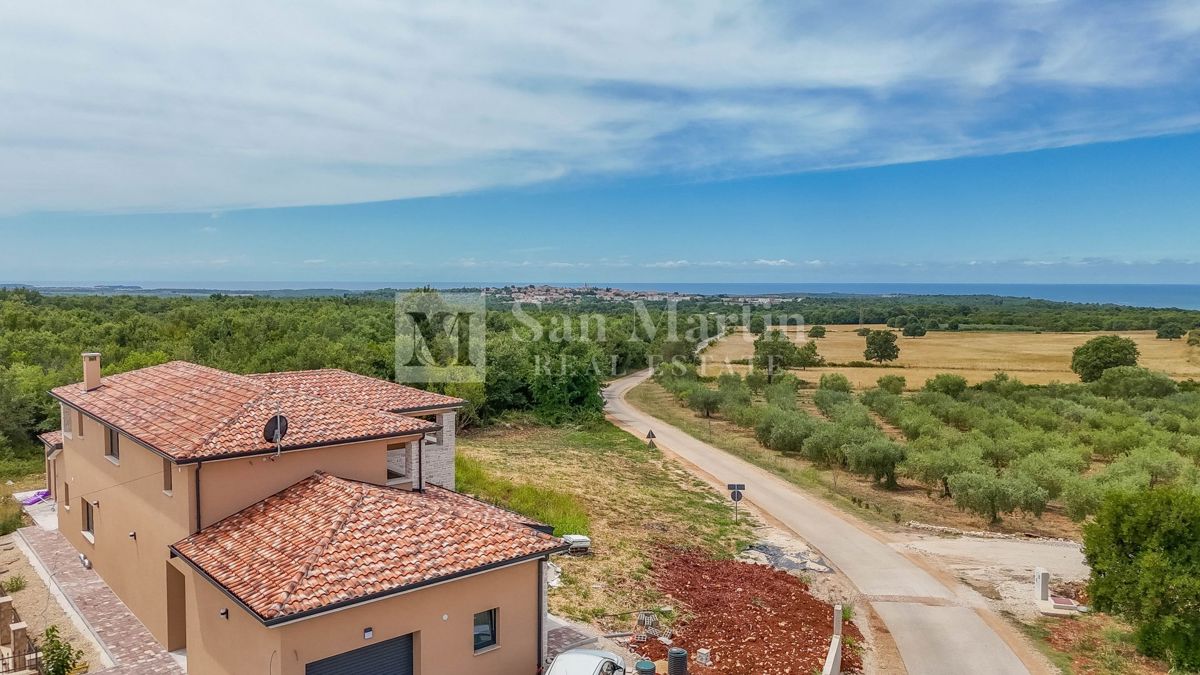 Istria, Parenzo - casa indipendente con splendida vista mare