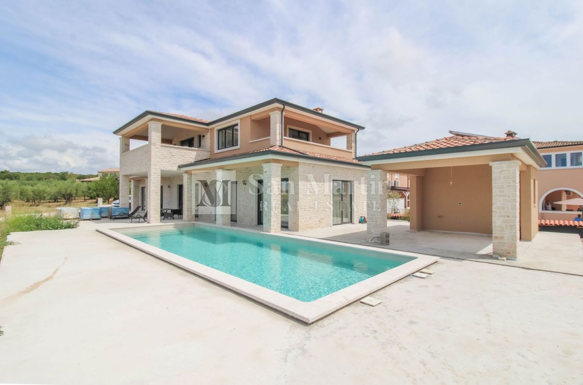 Istria, Parenzo - casa indipendente con splendida vista mare