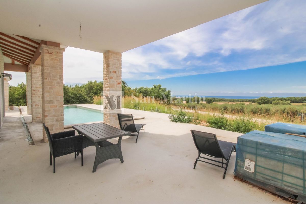 Istria, Parenzo - casa indipendente con splendida vista mare