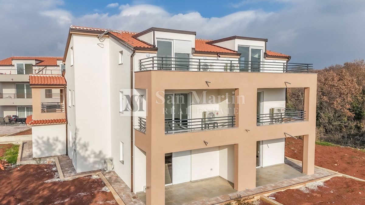 Parenzo e dintorni, appartamento trilocale in una nuova costruzione