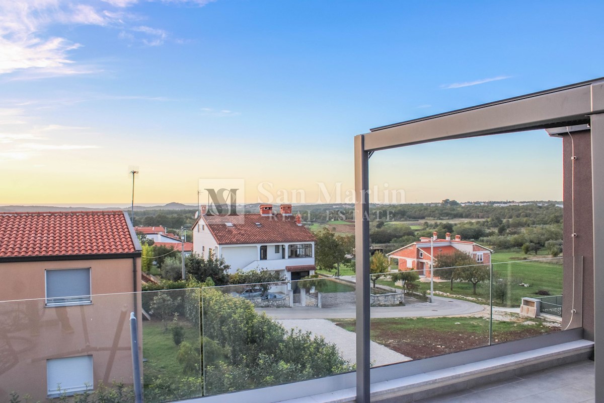 Parenzo, dintorni - appartamento con terrazza sul tetto, vista panoramica sul mare