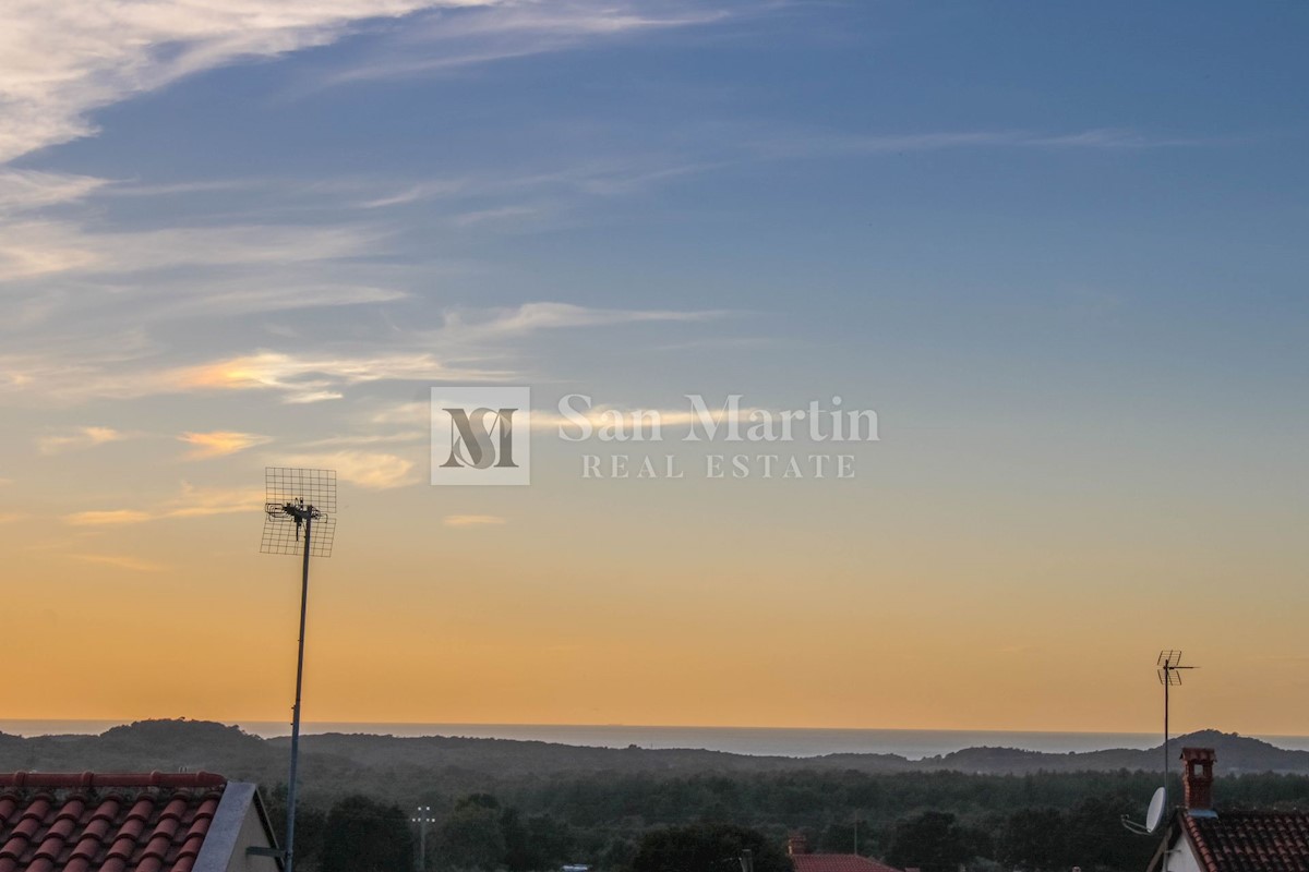 Parenzo, dintorni - appartamento con terrazza sul tetto, vista panoramica sul mare