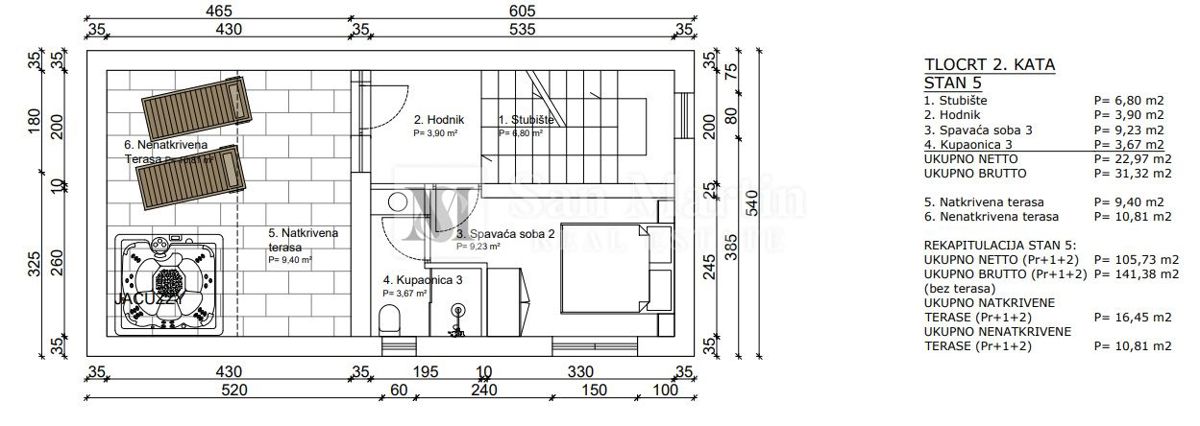 Parenzo – Casa con piscina a 800 m dal mare – VISTA MARE!