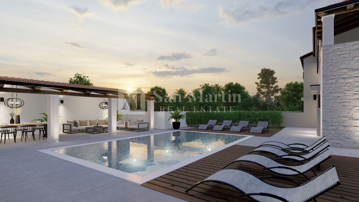 Poreč, Casa con piscina in una posizione desiderabile