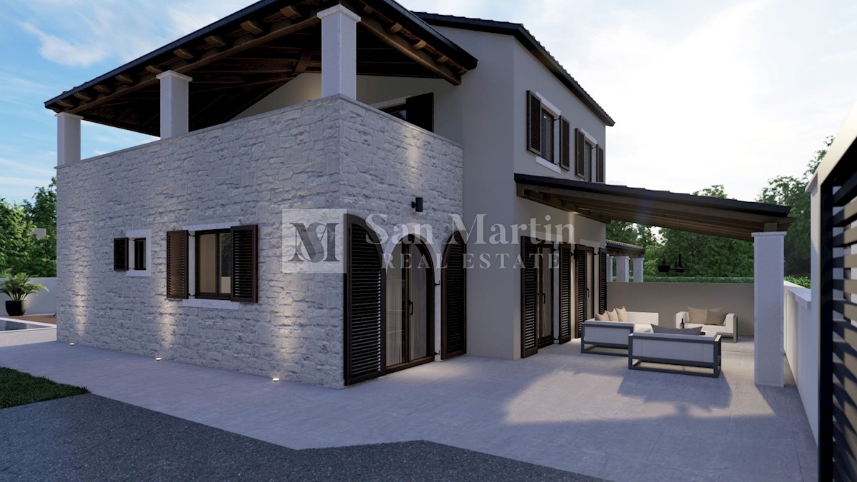 Poreč, Casa con piscina in una posizione desiderabile