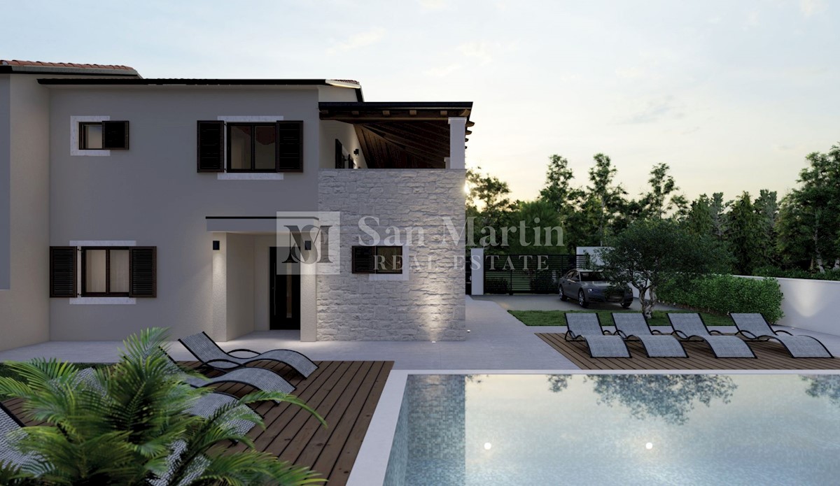 Poreč, Casa con piscina in una posizione desiderabile