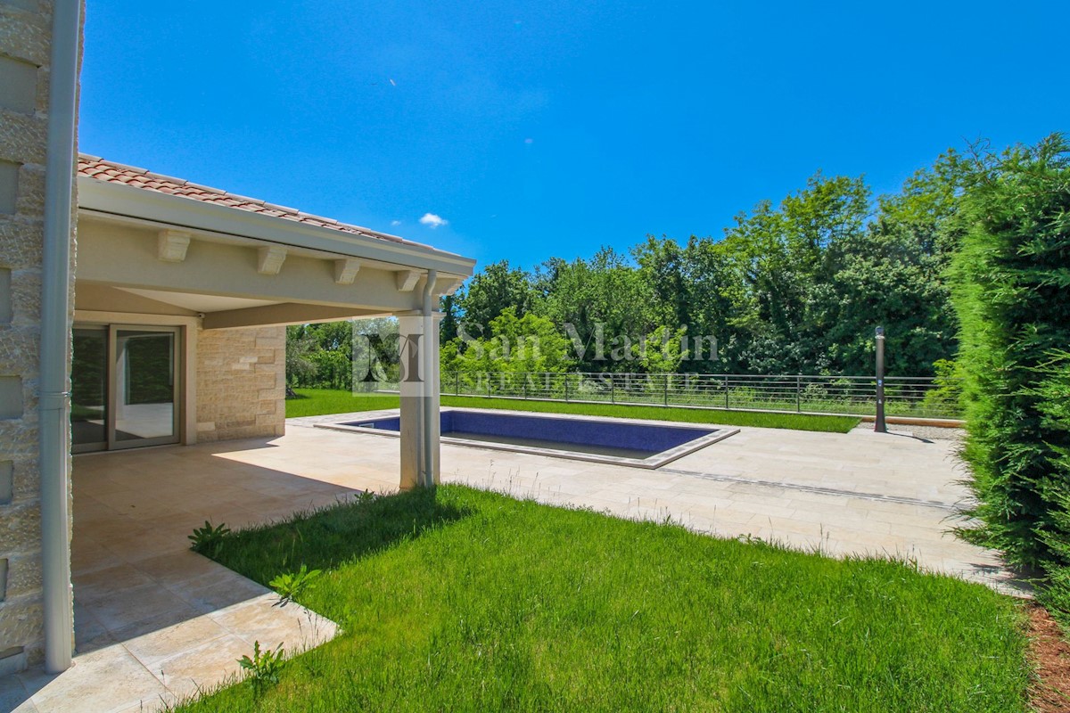 Barban, una bella casa con piscina in un'ottima posizione