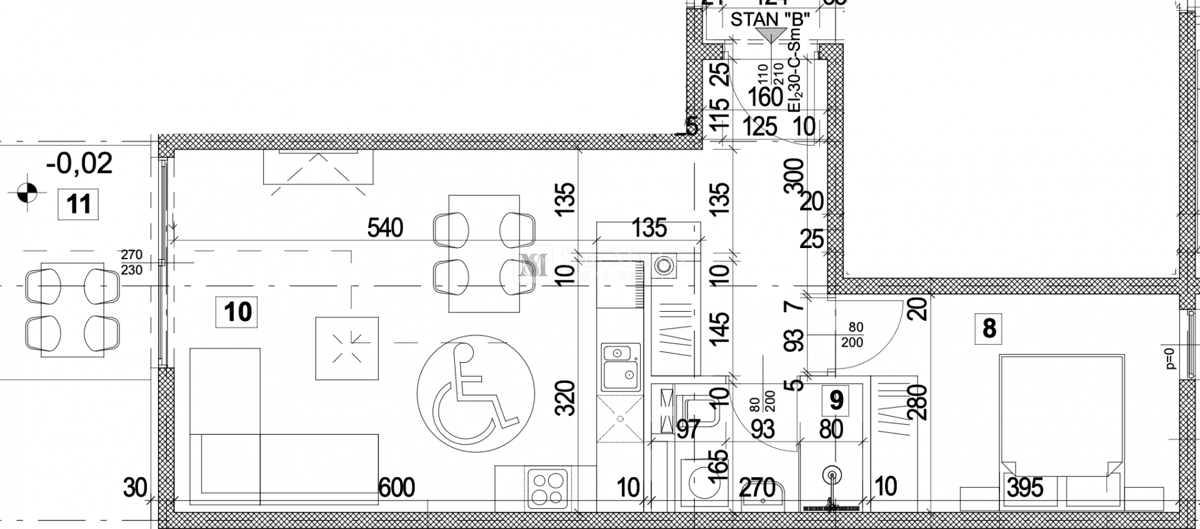 Parenzo, appartamento in un nuovo edificio